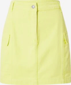 NASTY GAL Mini-jupes Jupe Femme Citron