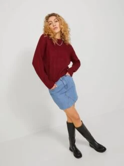 JJXX Mini-jupes Jupe Hazel Femme Bleu -Parfaite Jupe 6ea1cdd5de1d5b16279bc6fb6e65377e