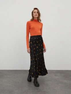 EDITED Jupes Longues Jupe Gracie Femme Noir 12 EDITED Jupes Longues Jupe Gracie Femme Noir -Parfaite Jupe 7172410ade67c17a1b9f1c7528e999fc