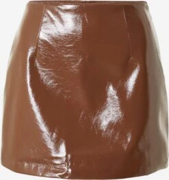 Abercrombie & Fitch Jupes En Cuir Jupe Femme Caramel