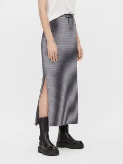 Object Jupes Longues Jupe Stephanie Femme Bleu Nuit -Parfaite Jupe 7404758323633b3516ea0314c13f55eb