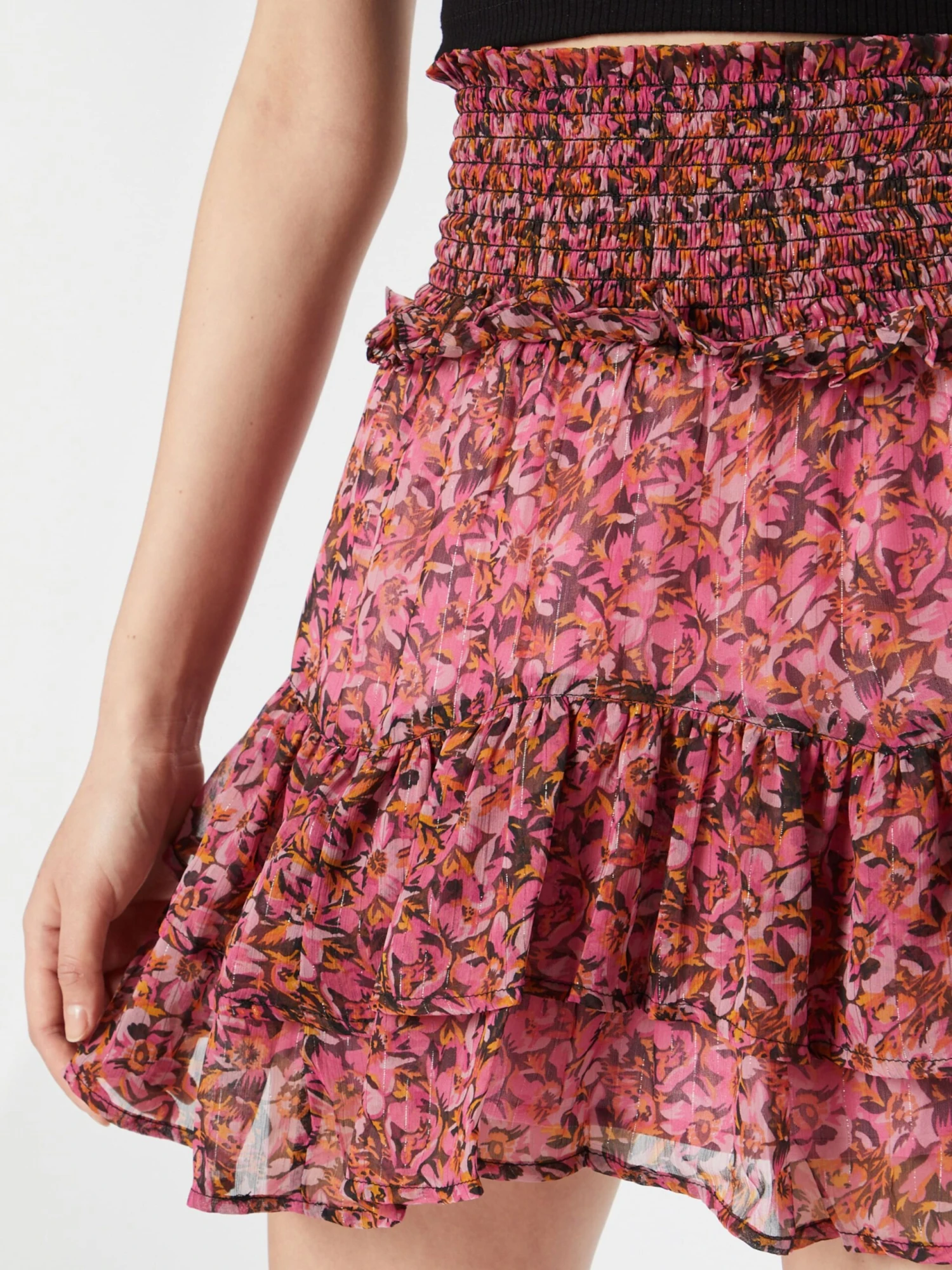 Neo Noir Mini-jupes Jupe Tana Femme Rose 4 Neo Noir Mini-jupes Jupe Tana Femme Rose – Image 2