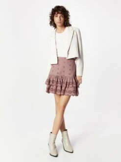 Mini-jupes Jupe HOLLA Femme Mauve -Parfaite Jupe 76679abfe5c005e1a6a31b6bab3cfe0a