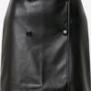 EDITED Jupes En Cuir Jupe August Femme Noir -Parfaite Jupe 7c46d824438efb09908c079750a7673d