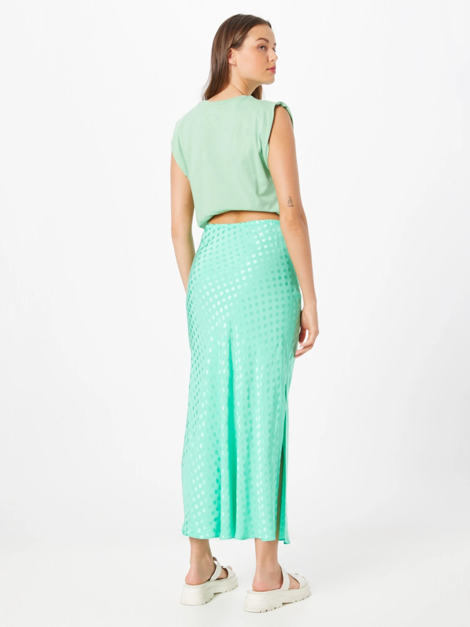 RIVER ISLAND Jupes Longues Jupe Femme Aqua 6 RIVER ISLAND Jupes Longues Jupe Femme Aqua – Image 4