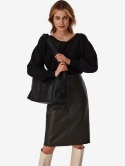 Jupes En Cuir Jupe LEDIKO Femme Sapin -Parfaite Jupe 7f61786333cdab68c3f4e44e5dee7993