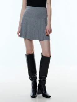 EDITED Mini-jupes Jupe Paolina Femme Gris -Parfaite Jupe 805b201477f454db0715e65b106288d3