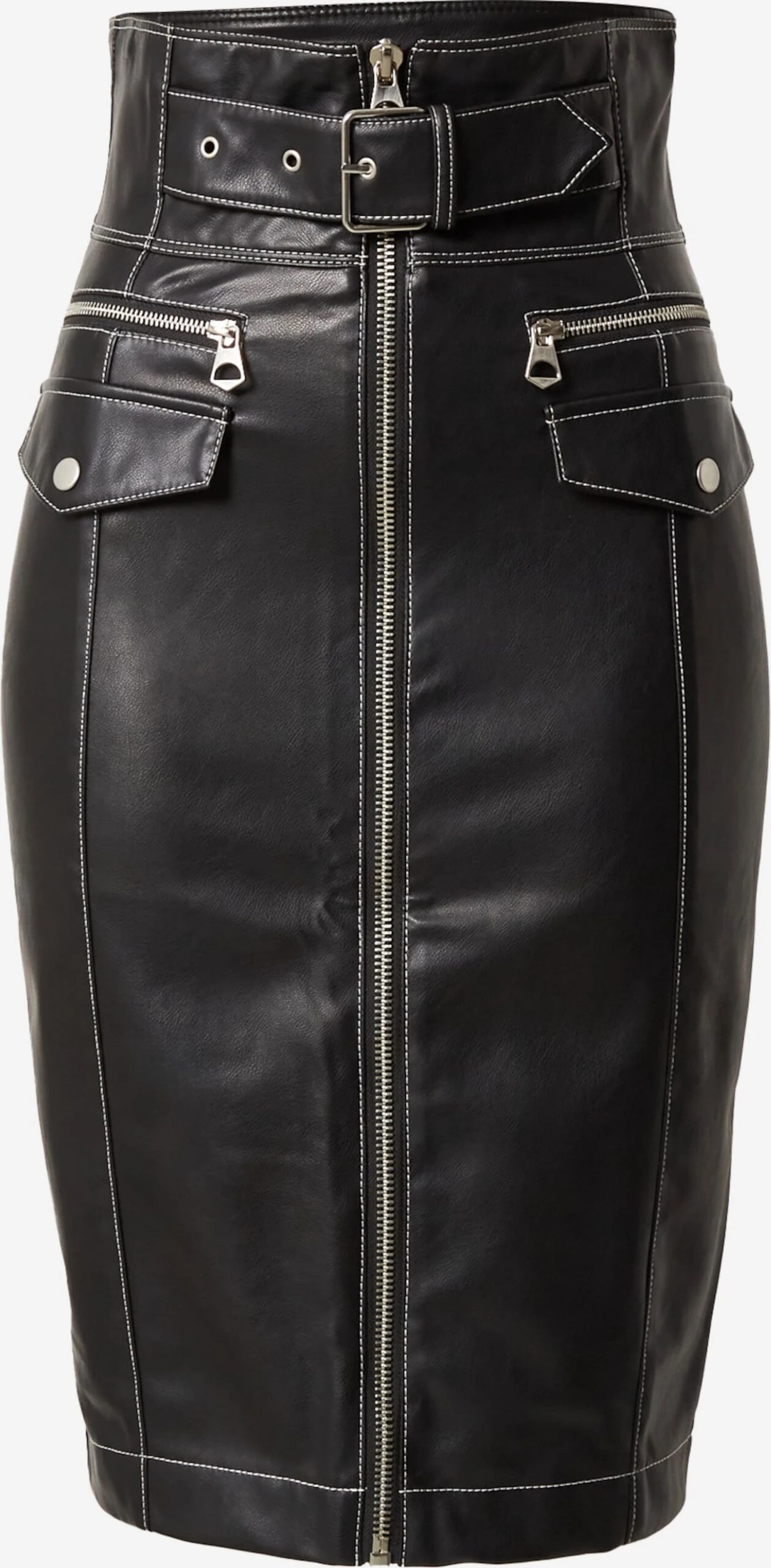 Jupes En Cuir Jupe Dita Femme Noir 3 Jupes En Cuir Jupe Dita Femme Noir