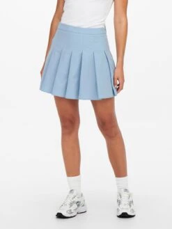 ONLY Mini-jupes Jupe Anna Femme Bleu Clair -Parfaite Jupe 825298f4d67e386251a2fe967d04bb0a