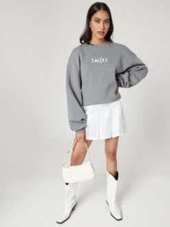 Mini-jupes Jupe Freya Femme Blanc -Parfaite Jupe 835d1a2b4ba8f3d3a70909106321397a