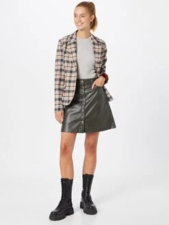 Noisy May Mini-jupes Jupe Graham Femme Sapin -Parfaite Jupe 8463098a2b1642799daeb55aac2364e4