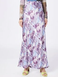 NASTY GAL Jupes Longues Jupe Femme Baie / Violet Pastel -Parfaite Jupe 84a85c0ba427193d68592162fb25562a