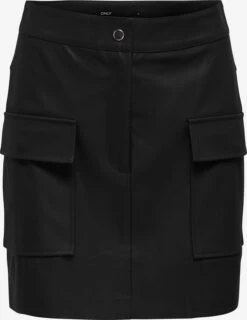 ONLY Jupes En Cuir Jupe VERA Femme Noir