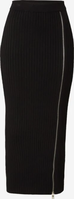 EDITED Jupes Longues Jupe Vasca Femme Noir