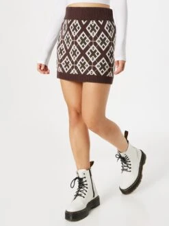 Glamorous Mini-jupes Jupe Femme Marron -Parfaite Jupe 8bbe58f99150ddf401f0b75e32177e54