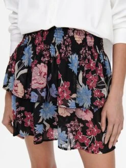 ONLY Mini-jupes Jupe Hanna Femme Noir -Parfaite Jupe 8c97736301aad644bfc46154aa54f5b5