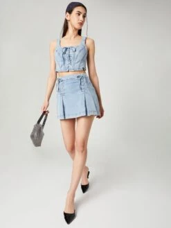 Mini-jupes Jupe Melody Femme Bleu -Parfaite Jupe 8ed3f077843efd75031e2b421eac87f6