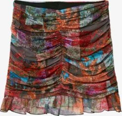 Desigual Mini-jupes Jupe BORA Femme Mélange De Couleurs