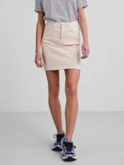 Pieces Mini-jupes Jupe LILI Femme Blanc -Parfaite Jupe 91ce728239f0ba4ec135813af7f3e5f5