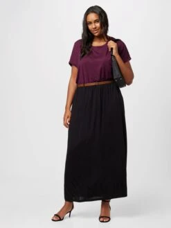 Vero Moda Curve Jupes Longues Jupe LINN Femme Noir -Parfaite Jupe 93f7c31ee0229a4f4d825c7876ce4f60