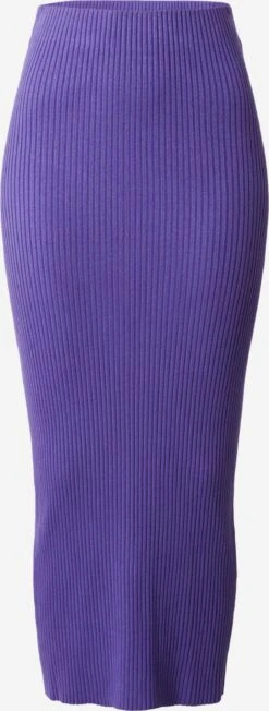 EDITED Jupes Longues Jupe Pardis Femme Violet