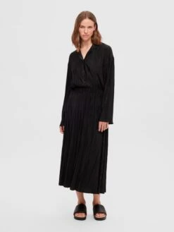 Selected Femme Jupes Longues Jupe SIMSA Femme Noir 11 Selected Femme Jupes Longues Jupe SIMSA Femme Noir -Parfaite Jupe 976514d724a706aa6aa1e245c8373ed4