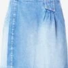 Pepe Jeans Mini-jupes Jupe EVY Femme Bleu Clair -Parfaite Jupe 9a3e33f6feb38275ebed0a326db4a050