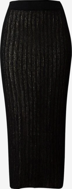 WEEKDAY Jupes Longues Jupe Ada Femme Noir