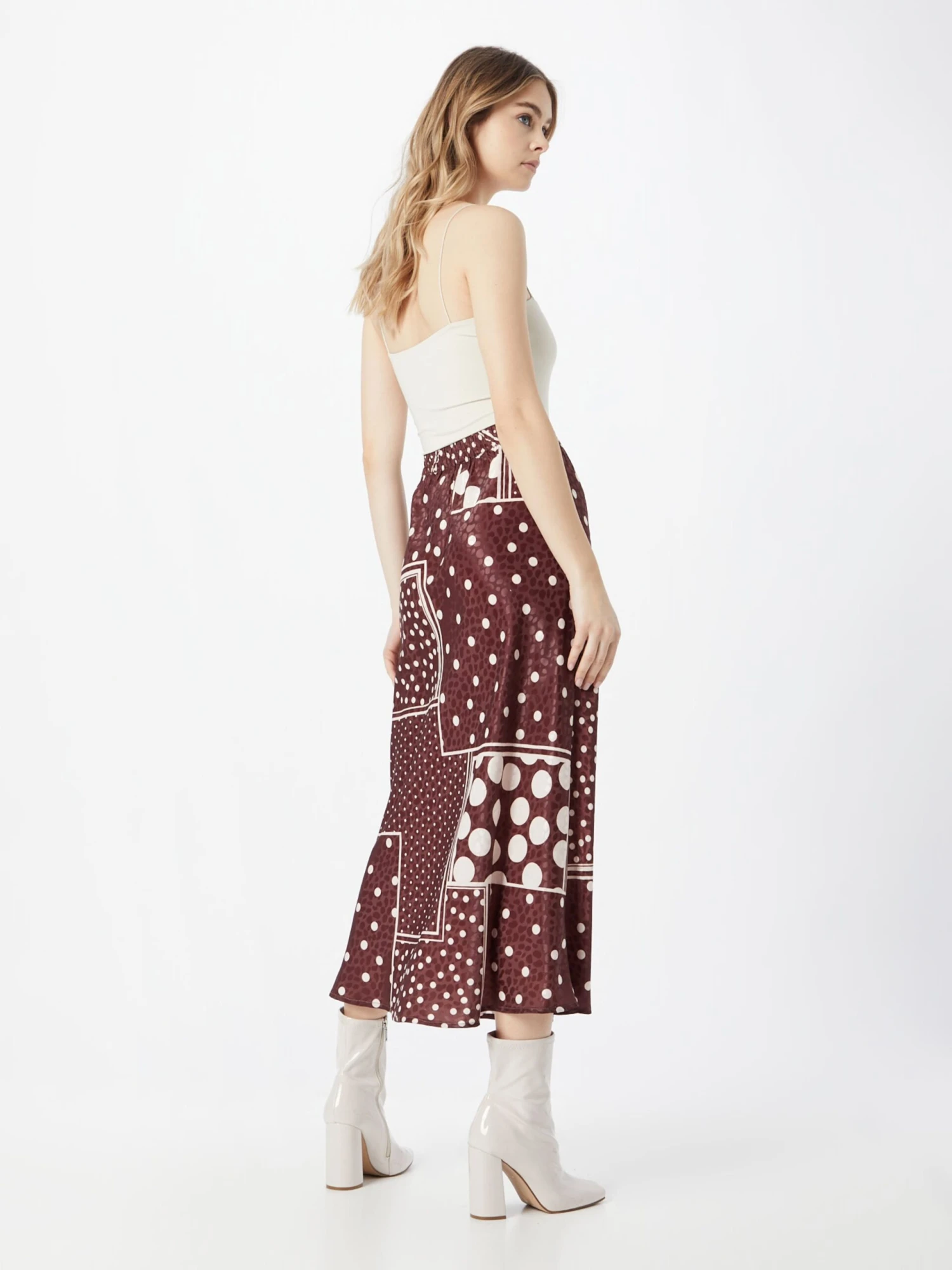 Dorothy Perkins Jupes Longues Jupe Femme Rouille 6 Dorothy Perkins Jupes Longues Jupe Femme Rouille – Image 4