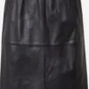Oakwood Jupes En Cuir Jupe BAMBA Femme Noir -Parfaite Jupe a0be85968d1e0dee2c64aa8efda0a848