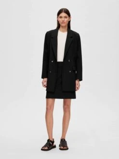 Selected Femme Mini-jupes Jupe New Myla Femme Noir 11 Selected Femme Mini-jupes Jupe New Myla Femme Noir -Parfaite Jupe a1a0aecad2686278937a7a599a3f9027