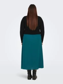 ONLY CARMAKOMA Jupes Longues Jupe Femme émeraude -Parfaite Jupe a4c970d55d34998da82e23e09fecd1de