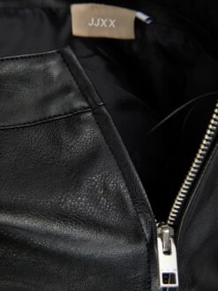 JJXX Jupes En Cuir Jupe Rowe Femme Noir -Parfaite Jupe a893f5544ae2b7001b27c654219028a4