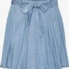 Vero Moda Mini-jupes Jupe LILIANA Femme Bleu -Parfaite Jupe a8b341a8fbe88ff49b4281ce91801f6d