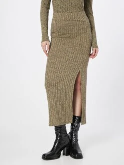 Modström Jupes Longues Jupe Femme écru -Parfaite Jupe af1d08d6a1cdf7f565a66e6c98423bfd