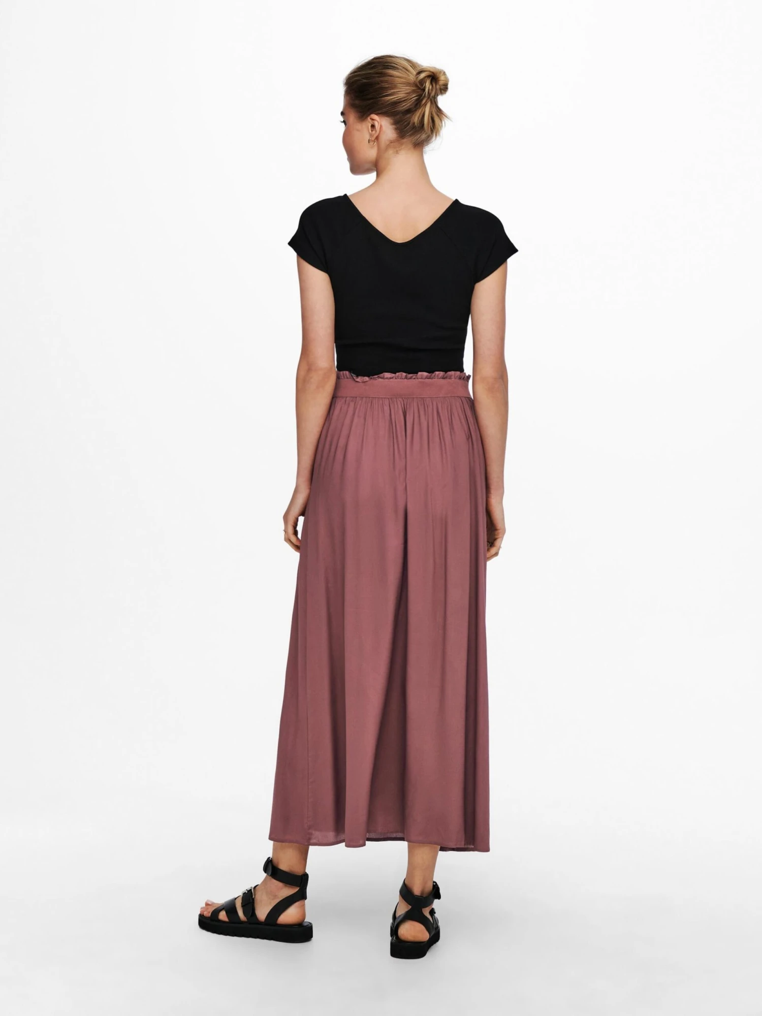 ONLY Jupes Longues Jupe Venedig Femme Rouille 8 ONLY Jupes Longues Jupe Venedig Femme Rouille – Image 6