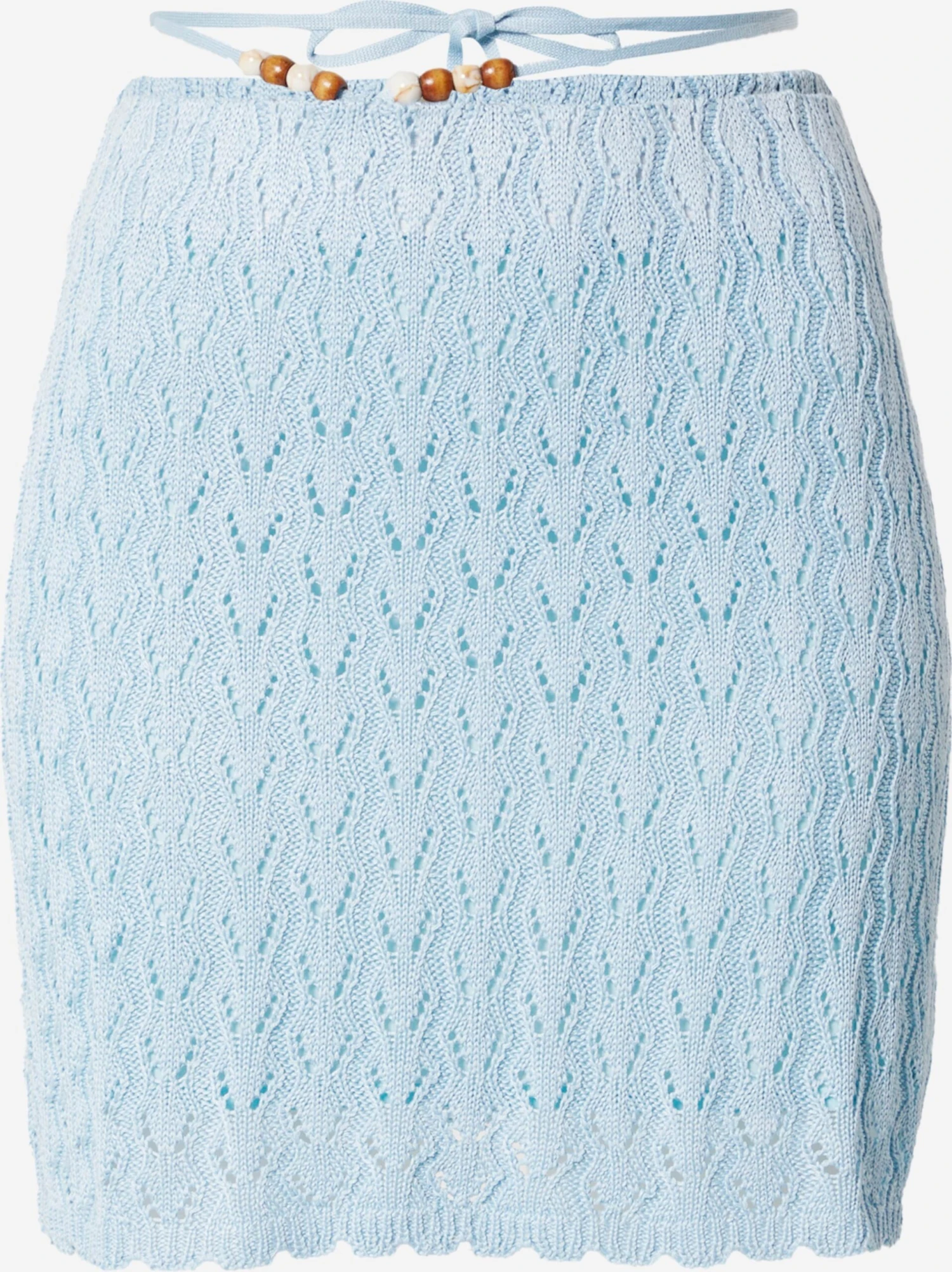 Mini-jupes Jupe French Braid Femme Bleu Clair 3 Mini-jupes Jupe French Braid Femme Bleu Clair