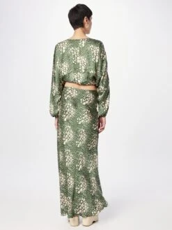 Jupes Longues Jupe HALLIE Femme Olive -Parfaite Jupe b4e88868e9f1cc2c4e236e9ba199b75b