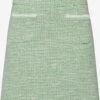 MORE&MORE Mini-jupes Jupe Femme Vert -Parfaite Jupe b58a738670d24b62e6ec1aab82a6e5a7