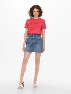 ONLY Mini-jupes Jupe Millie Femme Bleu -Parfaite Jupe bae3cd4043cb6c16cee6f8724e4e4cae