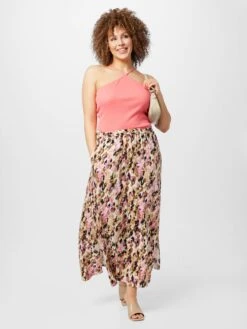 Vero Moda Curve Jupes Longues Jupe Easy Femme Marron / Noisette -Parfaite Jupe bb8b4b980c1dd4dcb654e48b57a31e1f