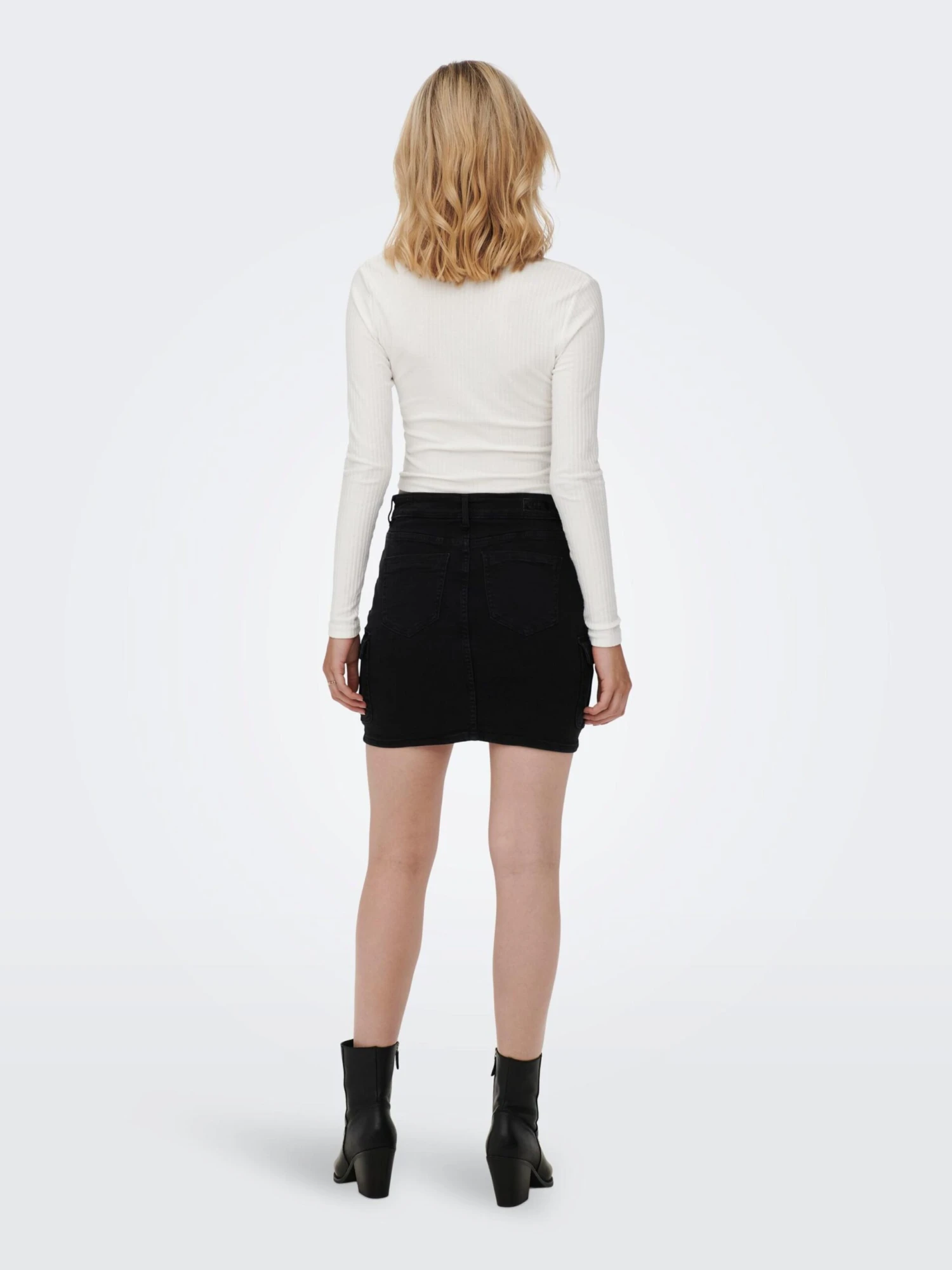 ONLY Mini-jupes Jupe Missouri Femme Noir 6 ONLY Mini-jupes Jupe Missouri Femme Noir – Image 4