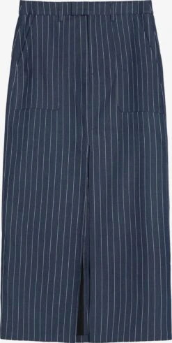 BERSHKA Jupes Longues Jupe Femme Marine