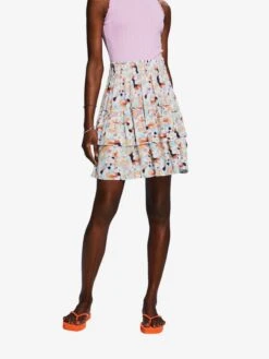ESPRIT Mini-jupes Jupe Femme Mélange De Couleurs -Parfaite Jupe c14b736a86958c7f45f807458454f5f7