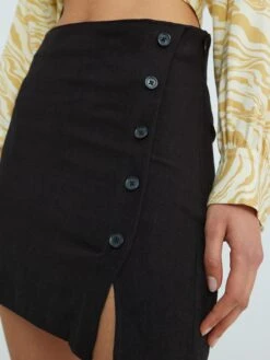 EDITED Mini-jupes Jupe Marcy Femme Noir -Parfaite Jupe c2320789fce909aea3fe5ae81321432a