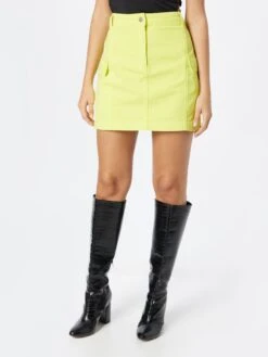 NASTY GAL Mini-jupes Jupe Femme Citron -Parfaite Jupe c2f34d7b422b2dfec9127112e95bb55e