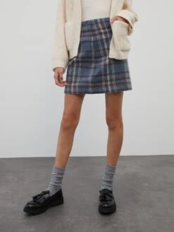 EDITED Mini-jupes Jupe Josie Femme Bleu -Parfaite Jupe c810f5b1d0f433409dac91819fe68e87