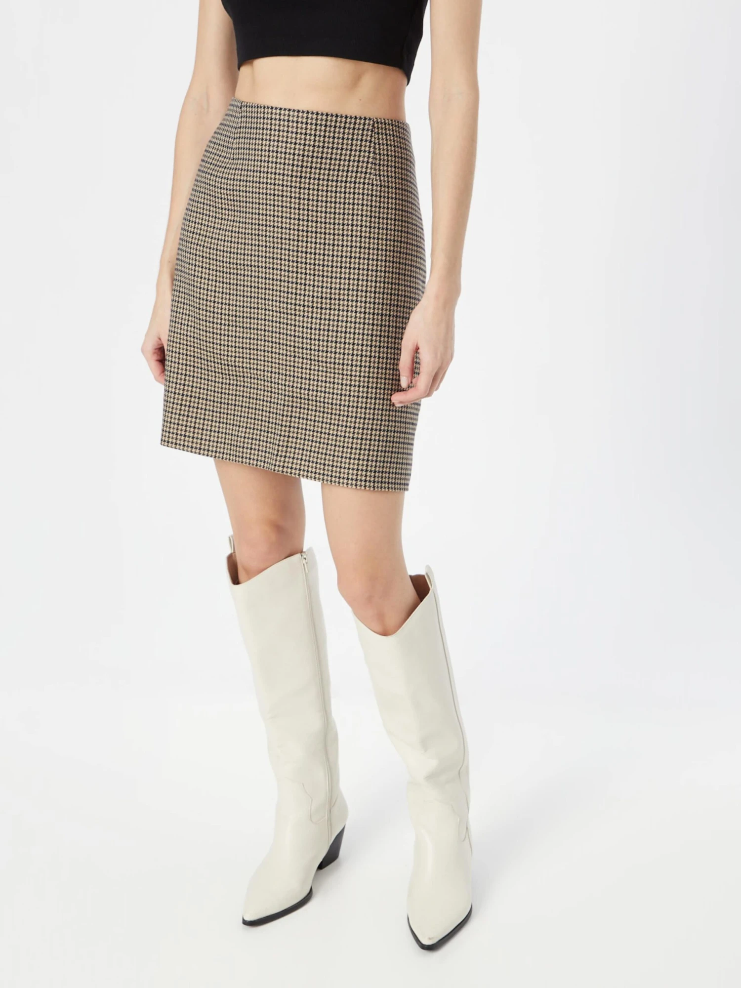 Kaffe Mini-jupes Jupe Olina Femme Sable 5 Kaffe Mini-jupes Jupe Olina Femme Sable – Image 3