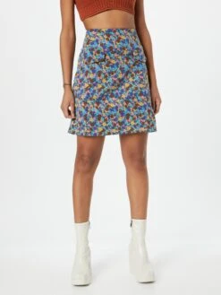 ICHI Mini-jupes Jupe KATE Femme Bleu Ciel -Parfaite Jupe c8f9166b67ef8988eb583731d9e8e220