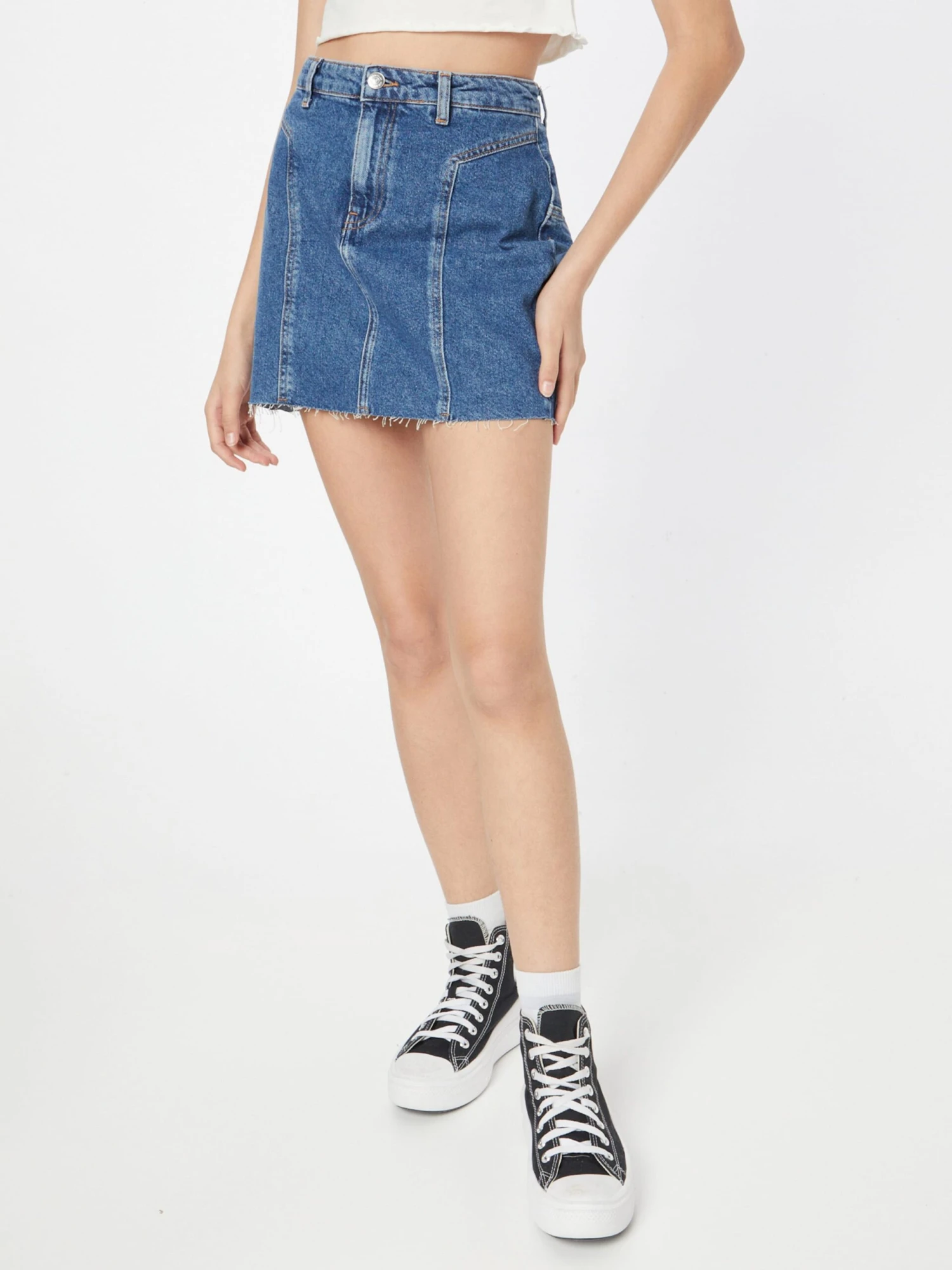 Mini-jupes Jupe DAKOTA Femme Bleu 5 Mini-jupes Jupe DAKOTA Femme Bleu – Image 3